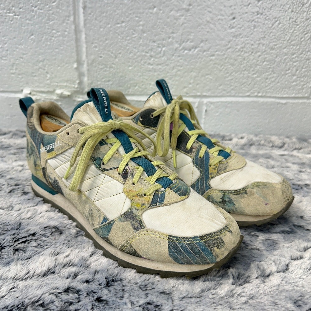 Merrell Alpine Sneaker Cream Multi Abstract Mountain / Womens 11